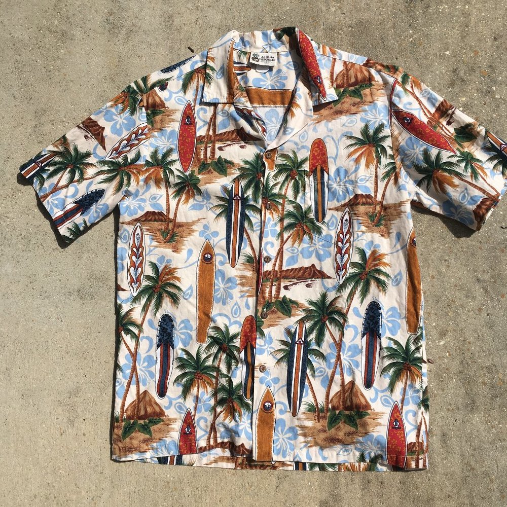 Mens Aloha Shirt